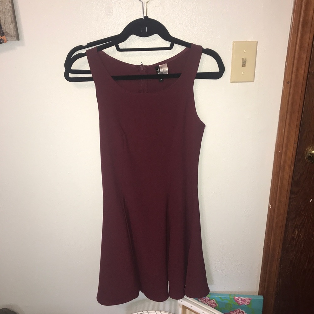 Maroon dress